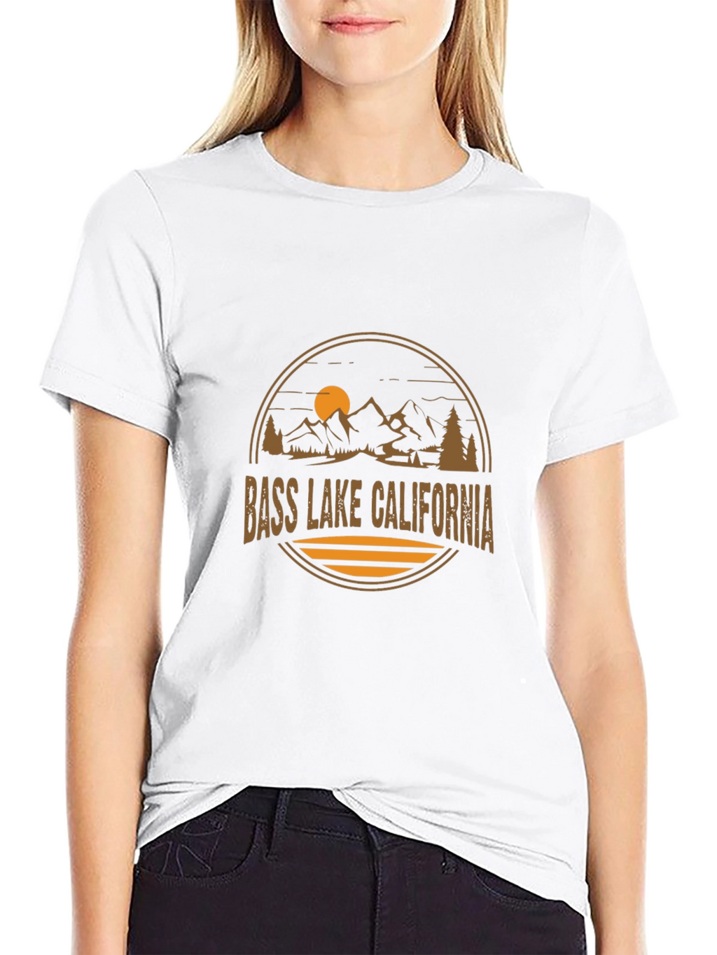 Bass Lake California Graphic Tee