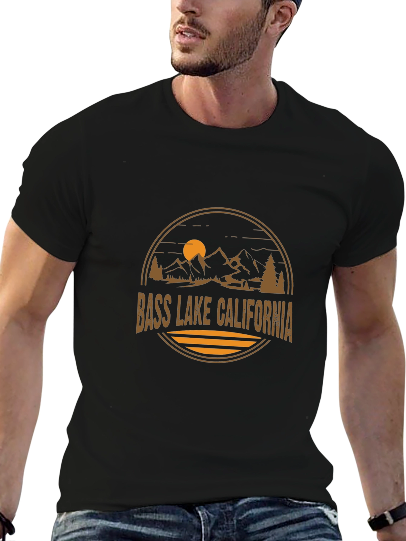 Bass Lake California Graphic Tee