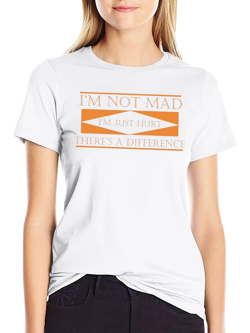 Im Not Mad Im Just Hurt Graphic T-Shirt