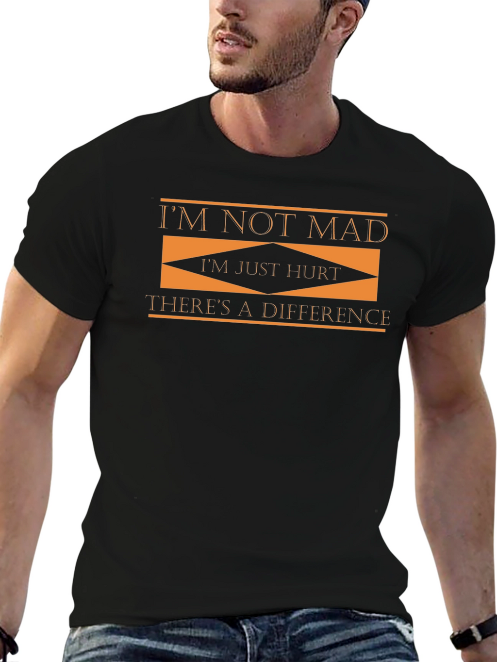 Im Not Mad Im Just Hurt Graphic T-Shirt