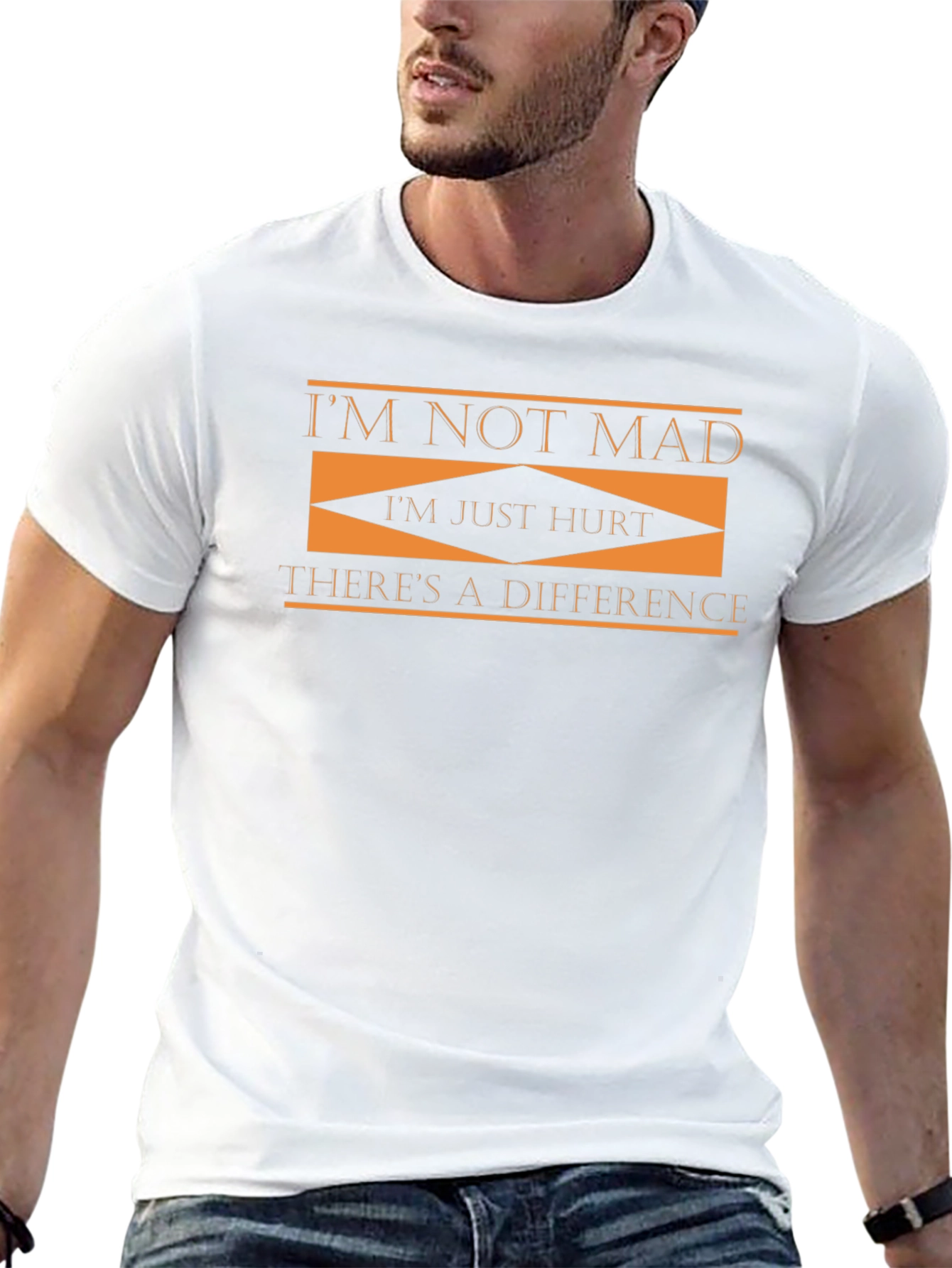 Im Not Mad Im Just Hurt Graphic T-Shirt