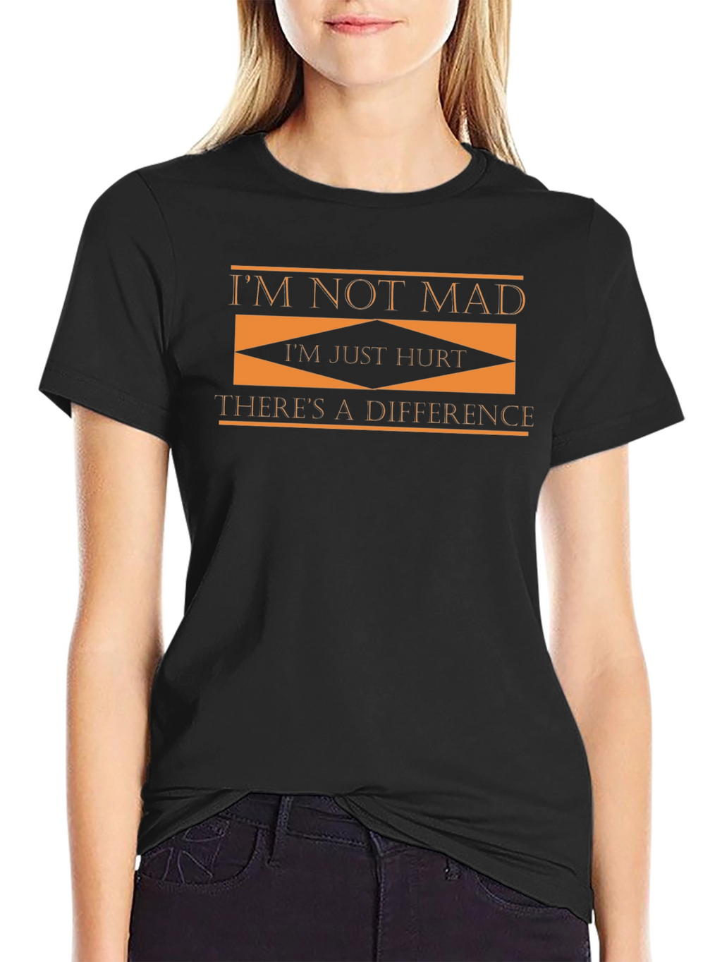 Im Not Mad Im Just Hurt Graphic T-Shirt
