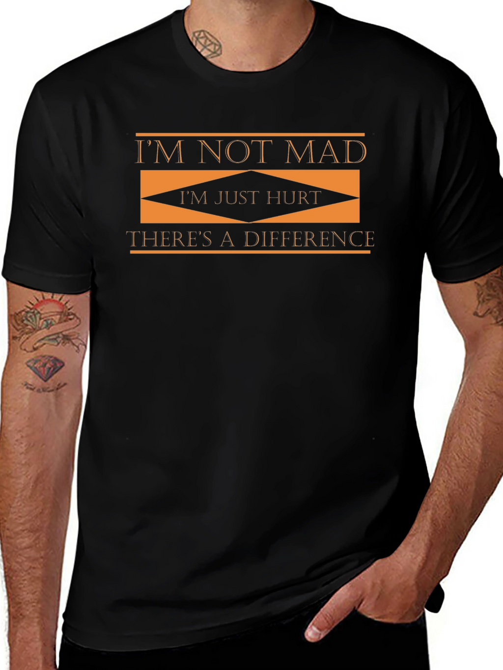 Im Not Mad Im Just Hurt Graphic T-Shirt