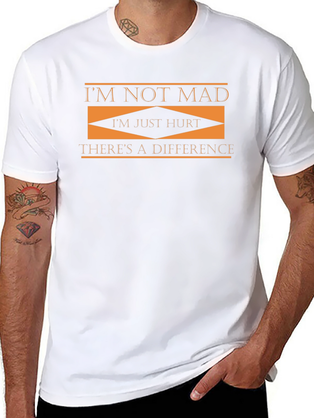Im Not Mad Im Just Hurt Graphic T-Shirt