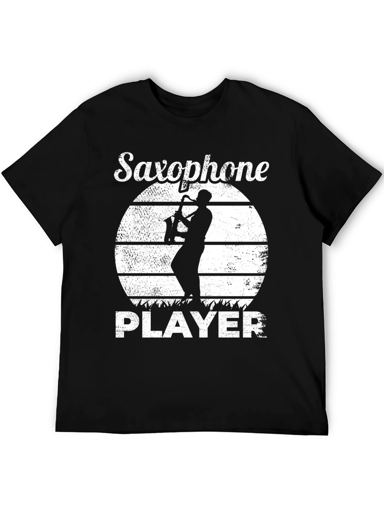 Saxophone Player Graphic T-Shirt - Musician Tee