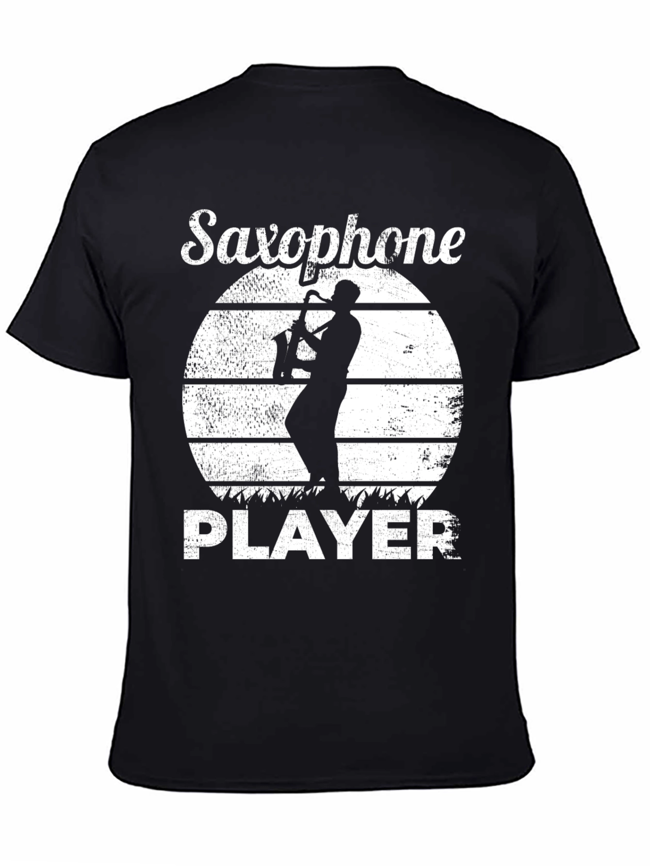 Saxophone Player Graphic T-Shirt - Musician Tee