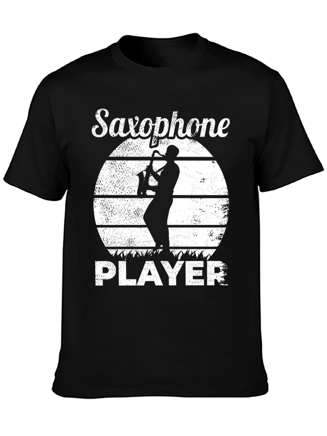 Saxophone Player Graphic T-Shirt - Musician Tee