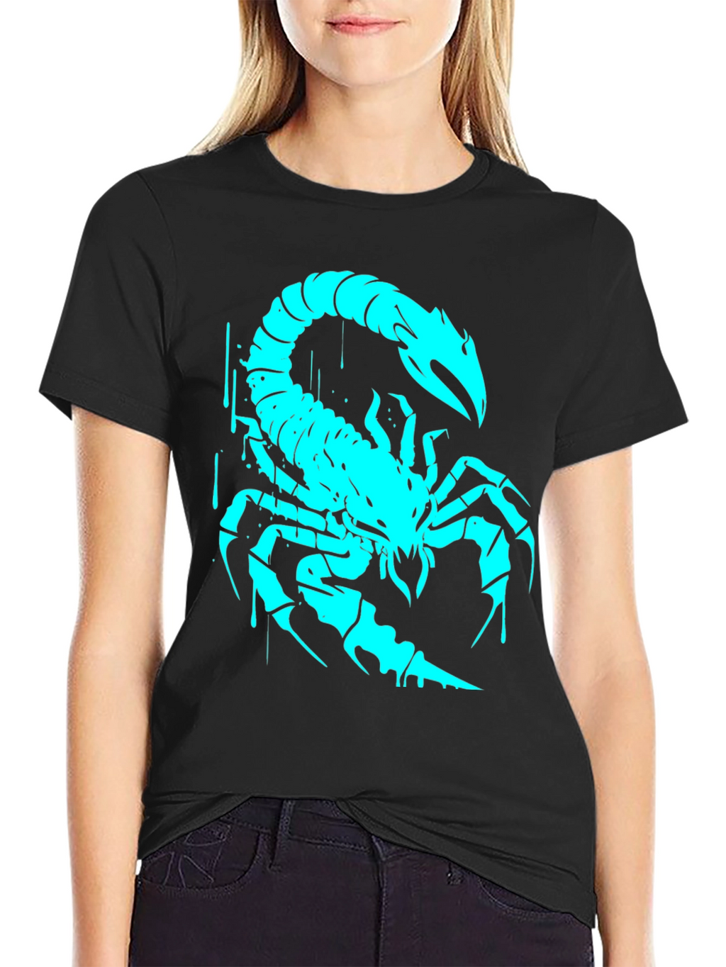 Scorpion Graphic Tee - Black