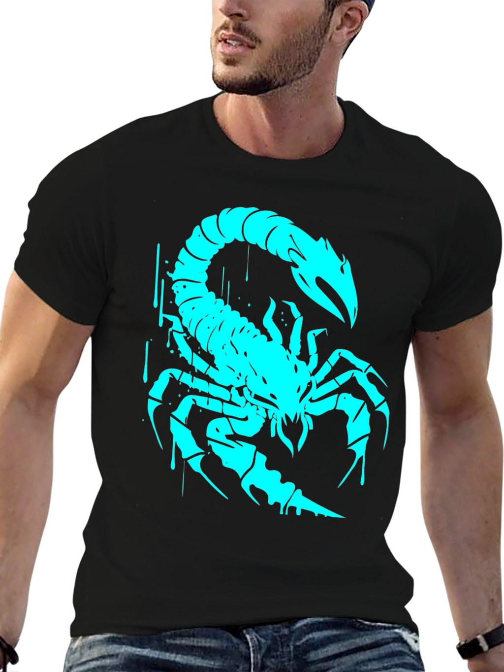 Scorpion Graphic Tee - Black