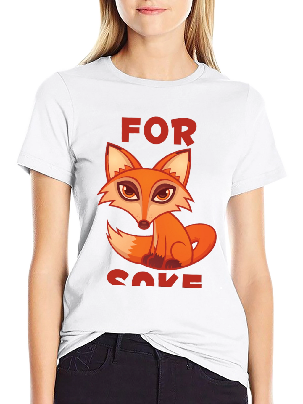 For Fox Sake T-Shirt - Novelty Design