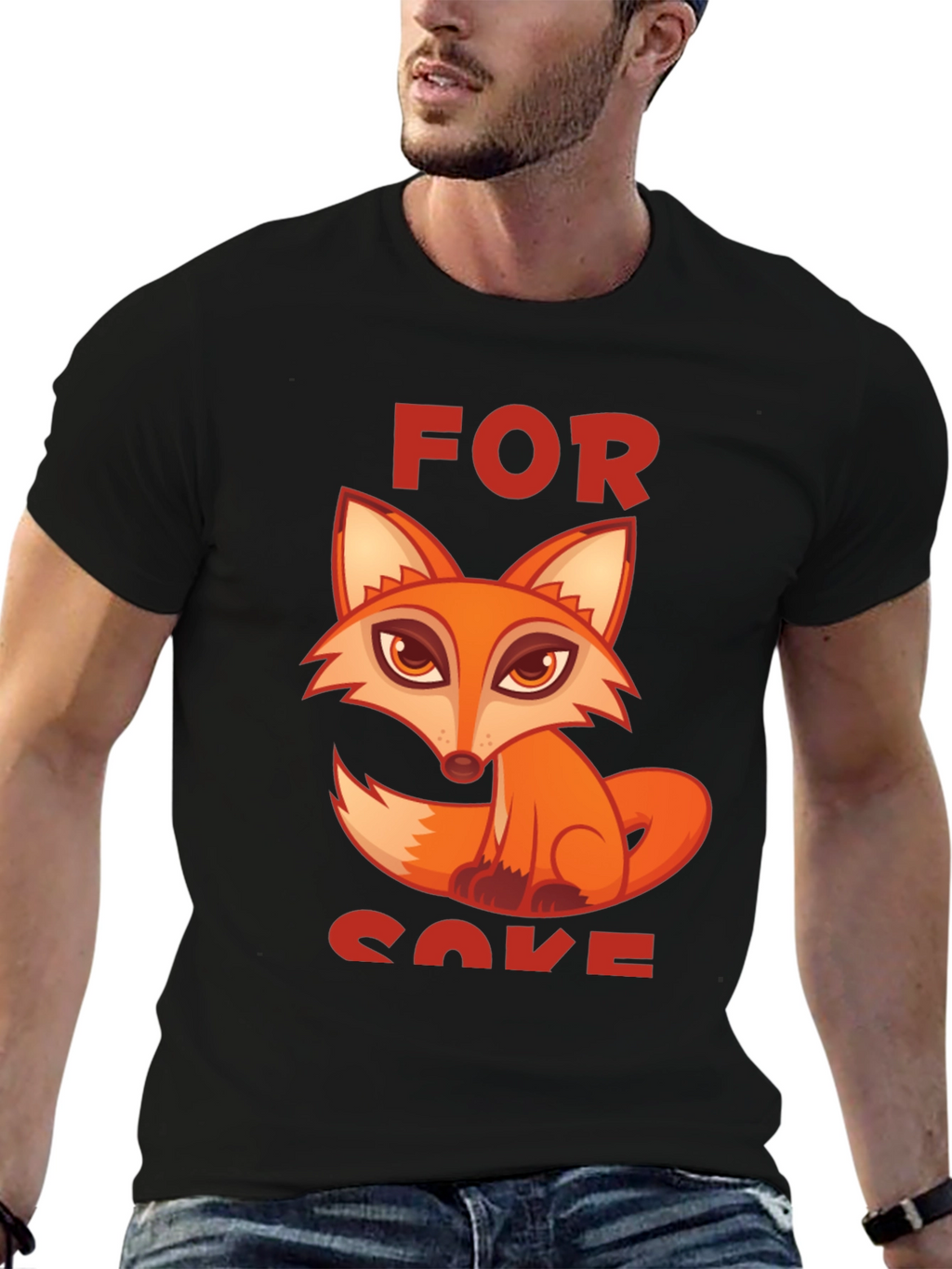 For Fox Sake T-Shirt - Novelty Design