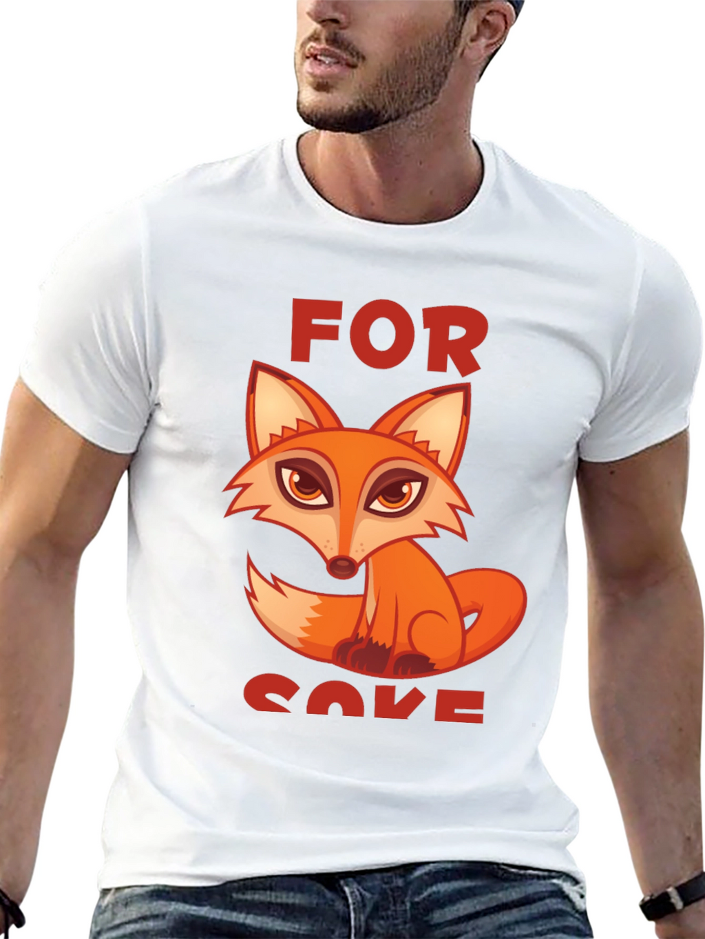 For Fox Sake T-Shirt - Novelty Design