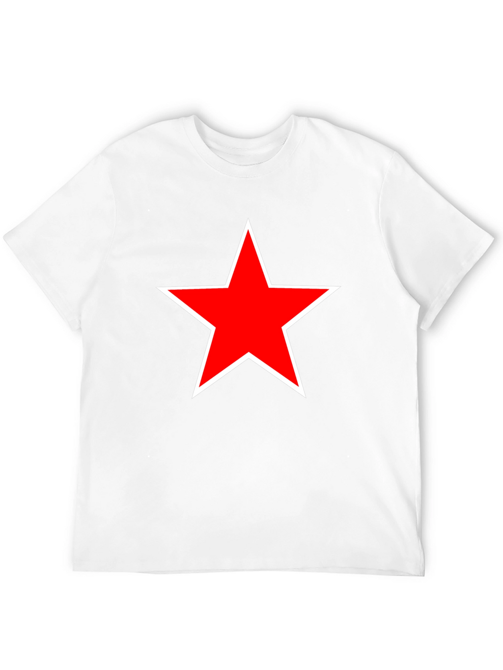 Red Star Black T-Shirt