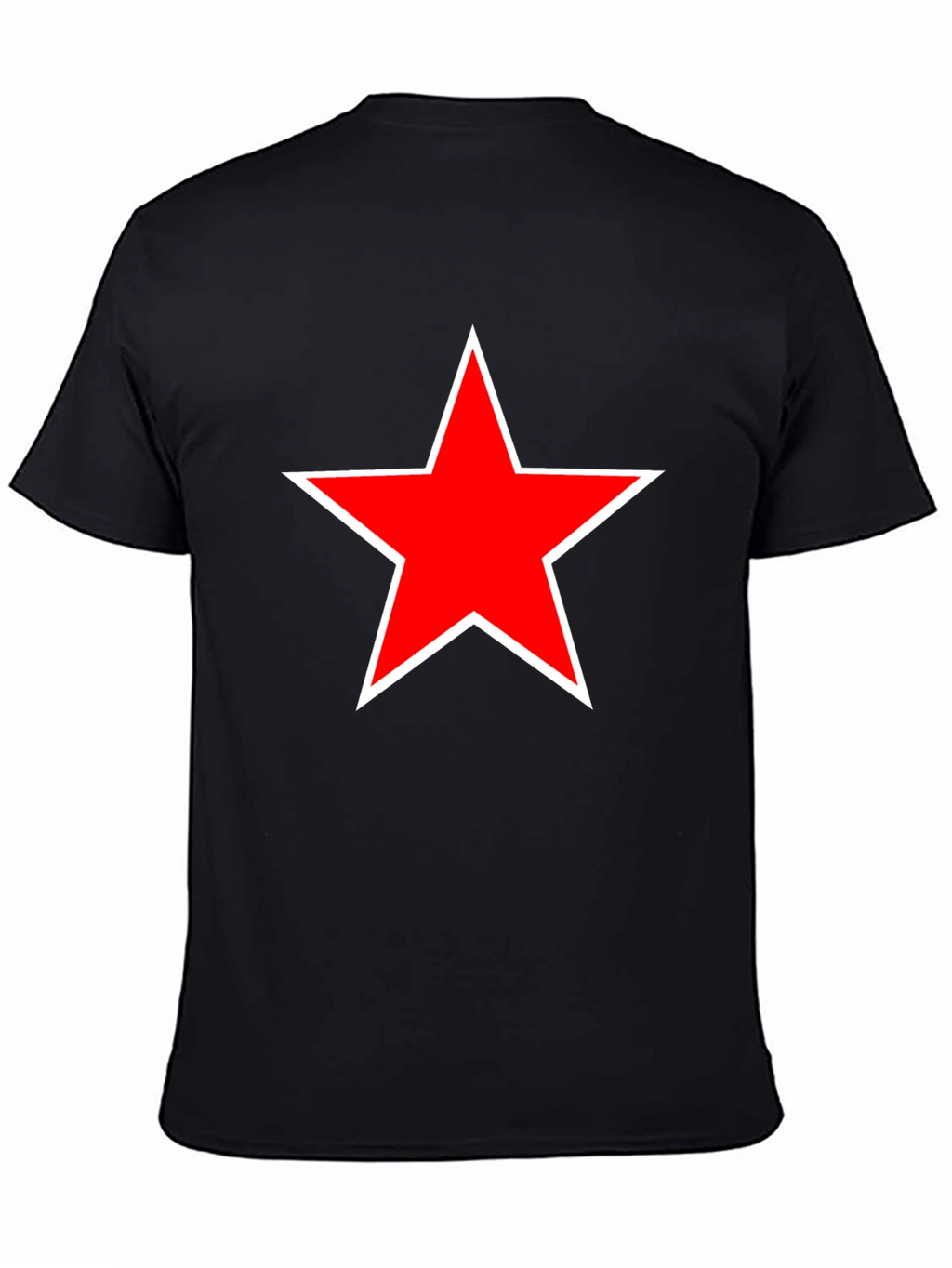 Red Star Black T-Shirt