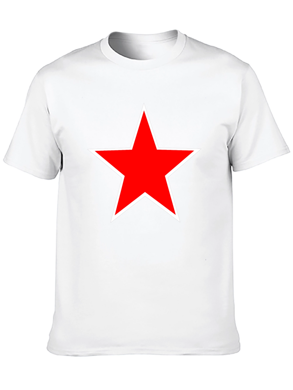 Red Star Black T-Shirt