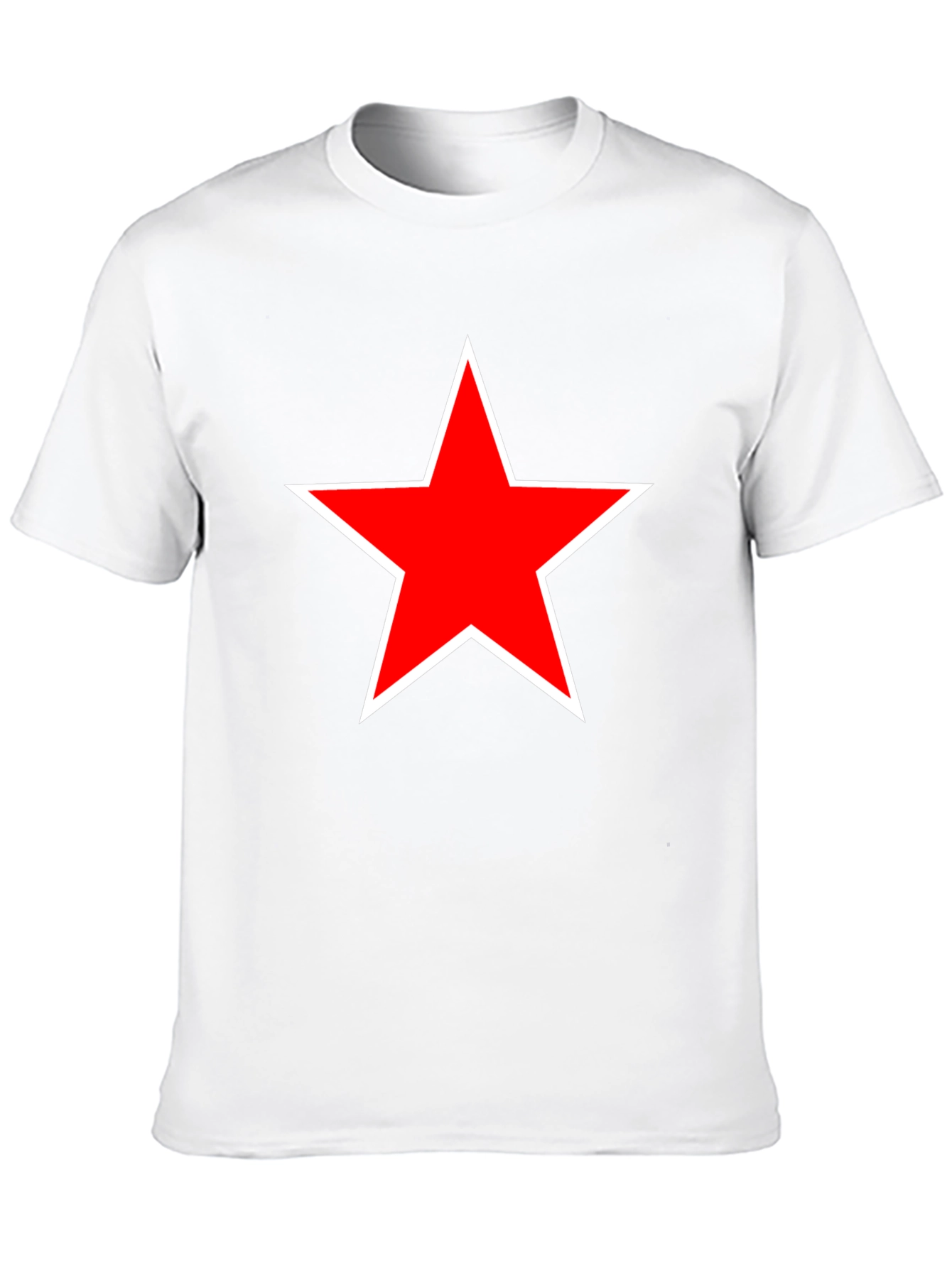 Red Star Black T-Shirt