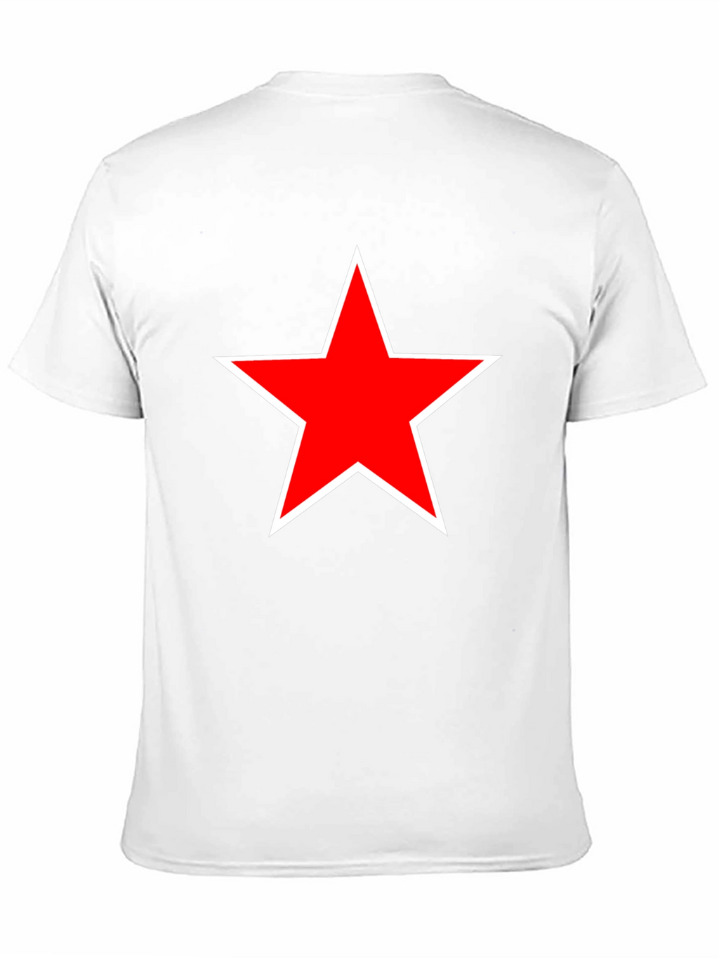 Red Star Black T-Shirt