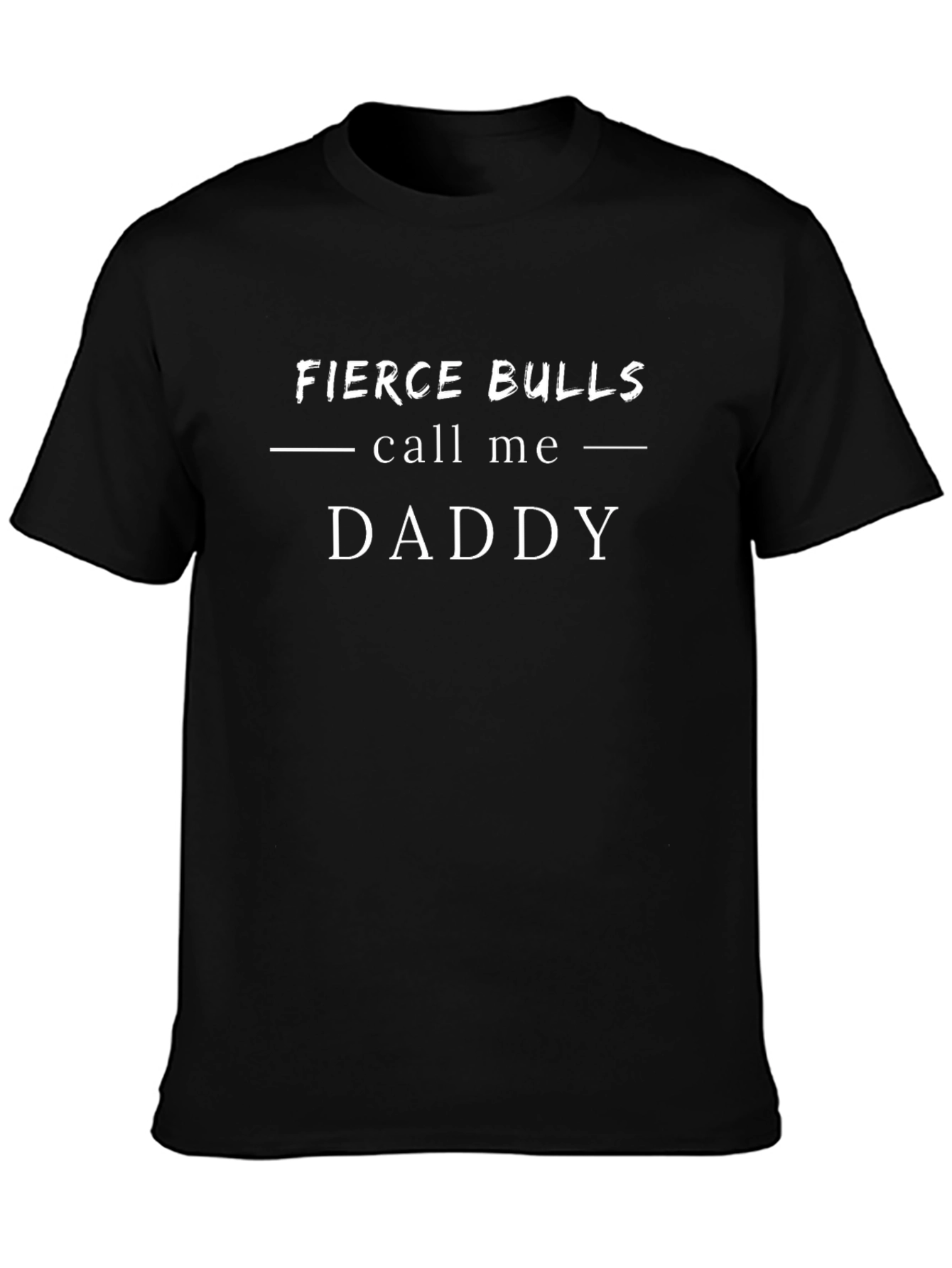 Fierce Bulls Call Me Daddy Graphic Tee