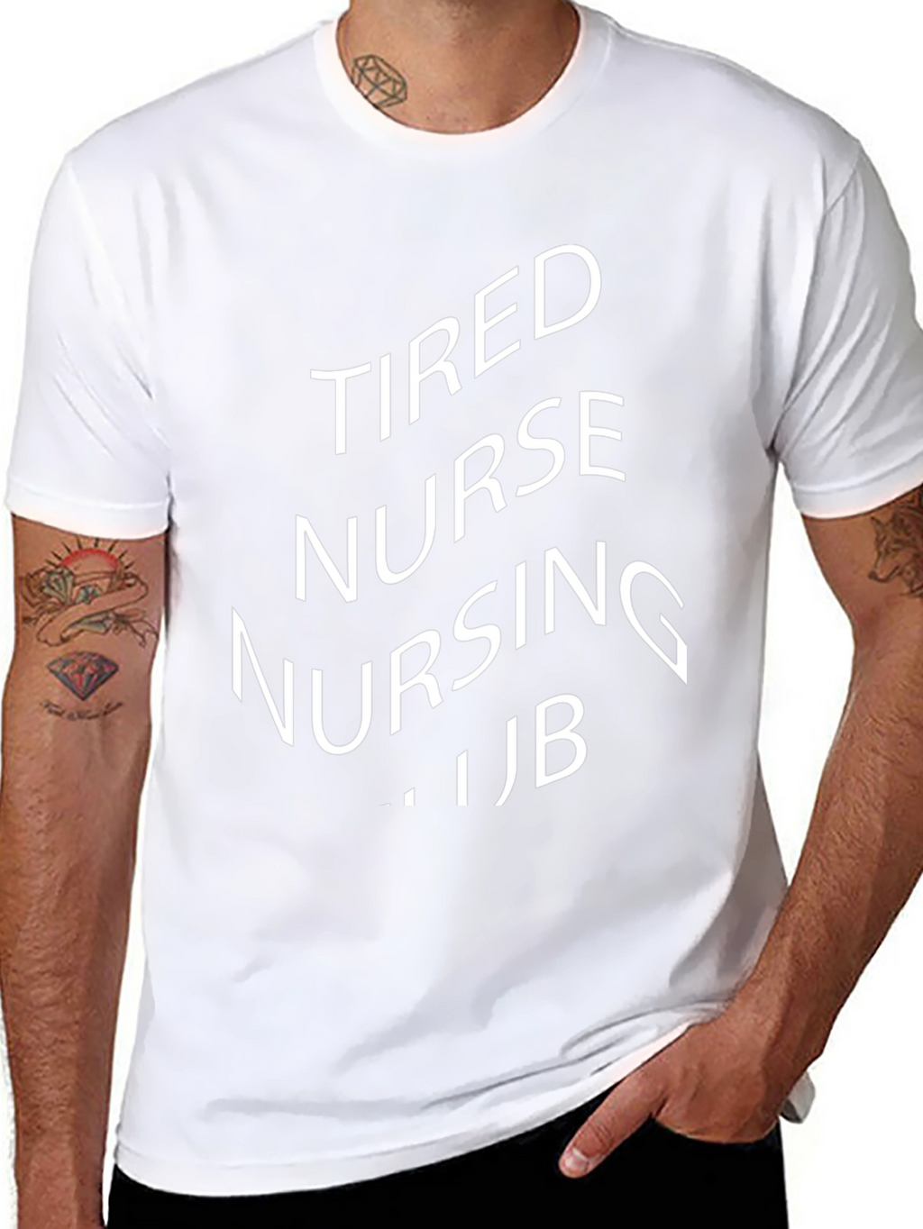 Tired Nurse Nursing Club Graphic Tee