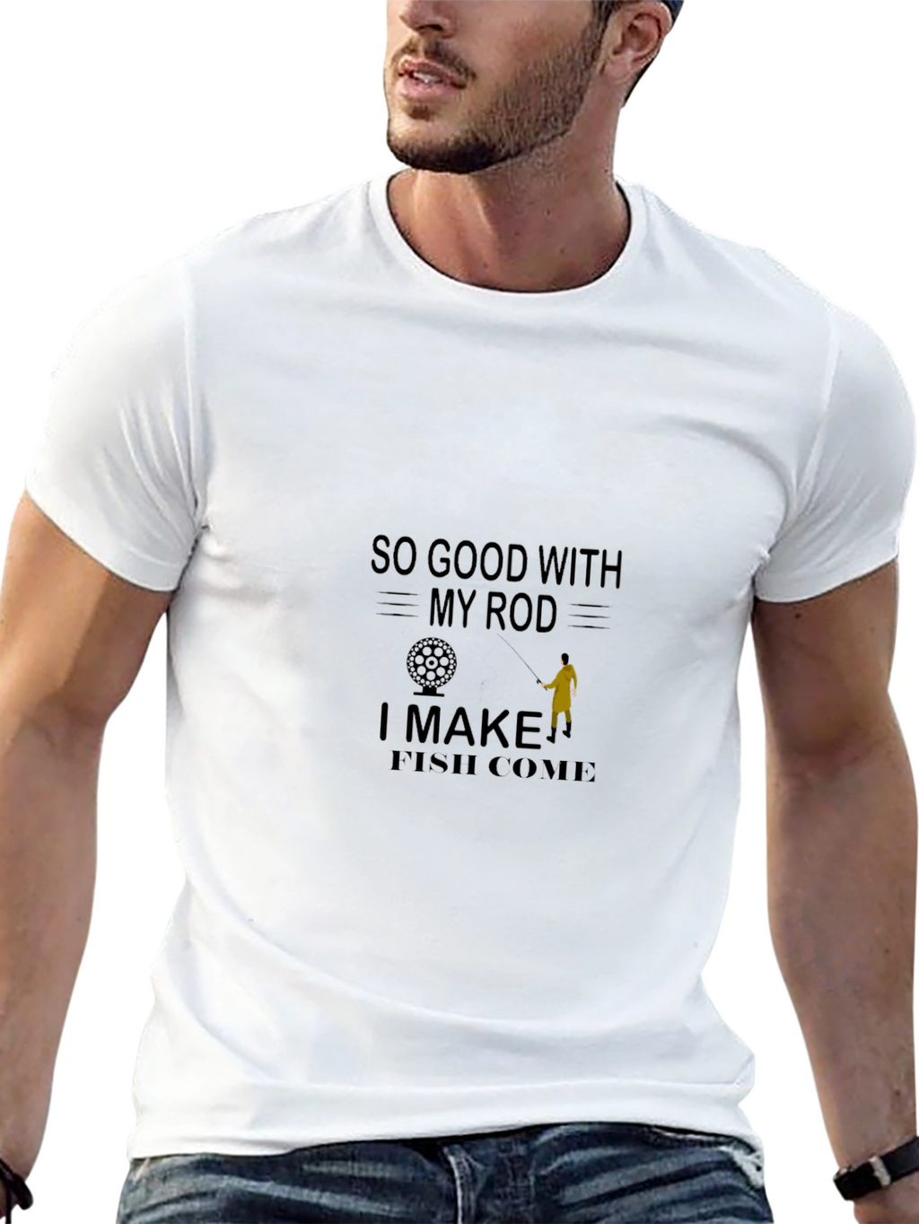 So Good with My Rod Fishing T-Shirt