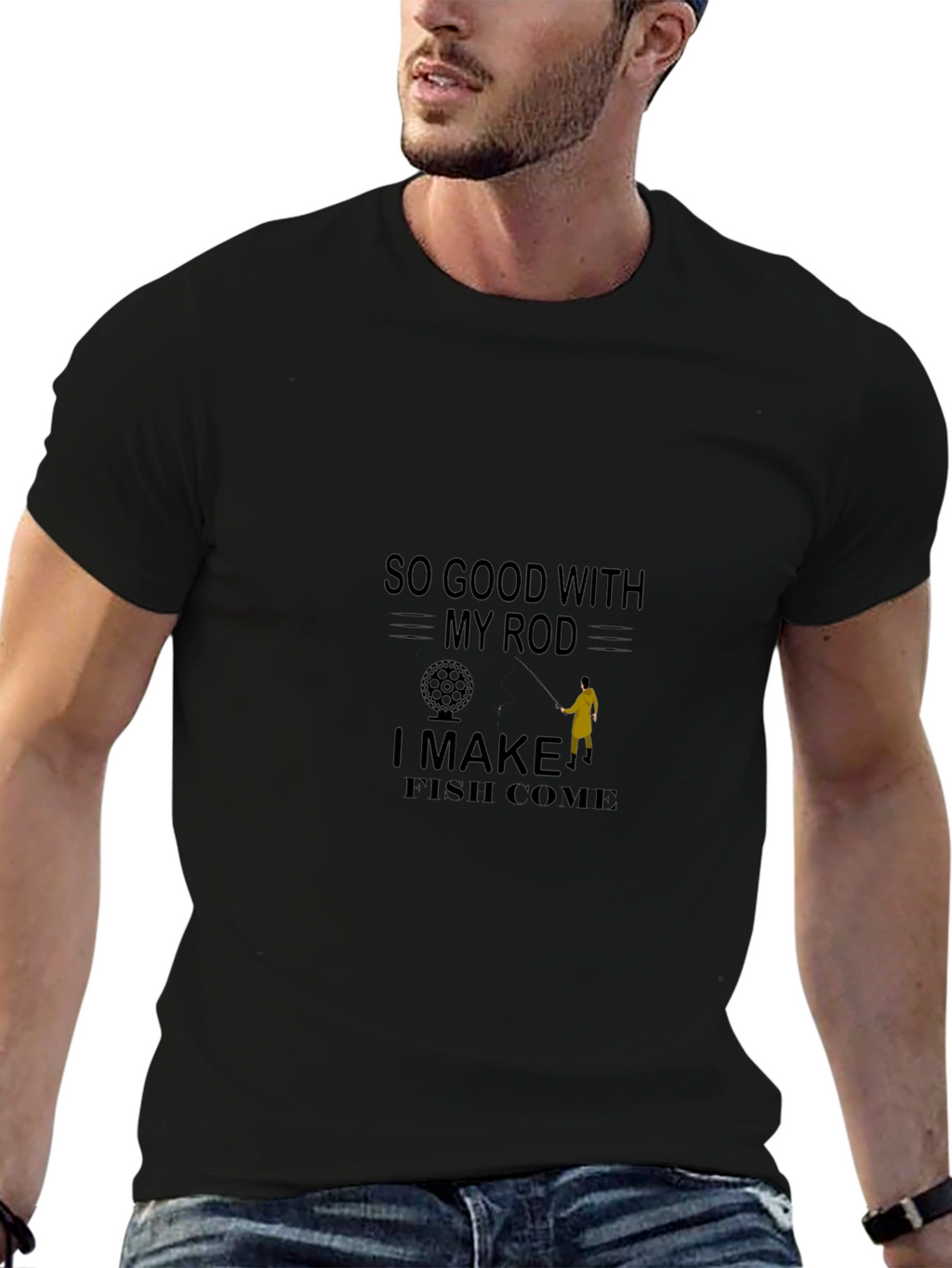 So Good with My Rod Fishing T-Shirt