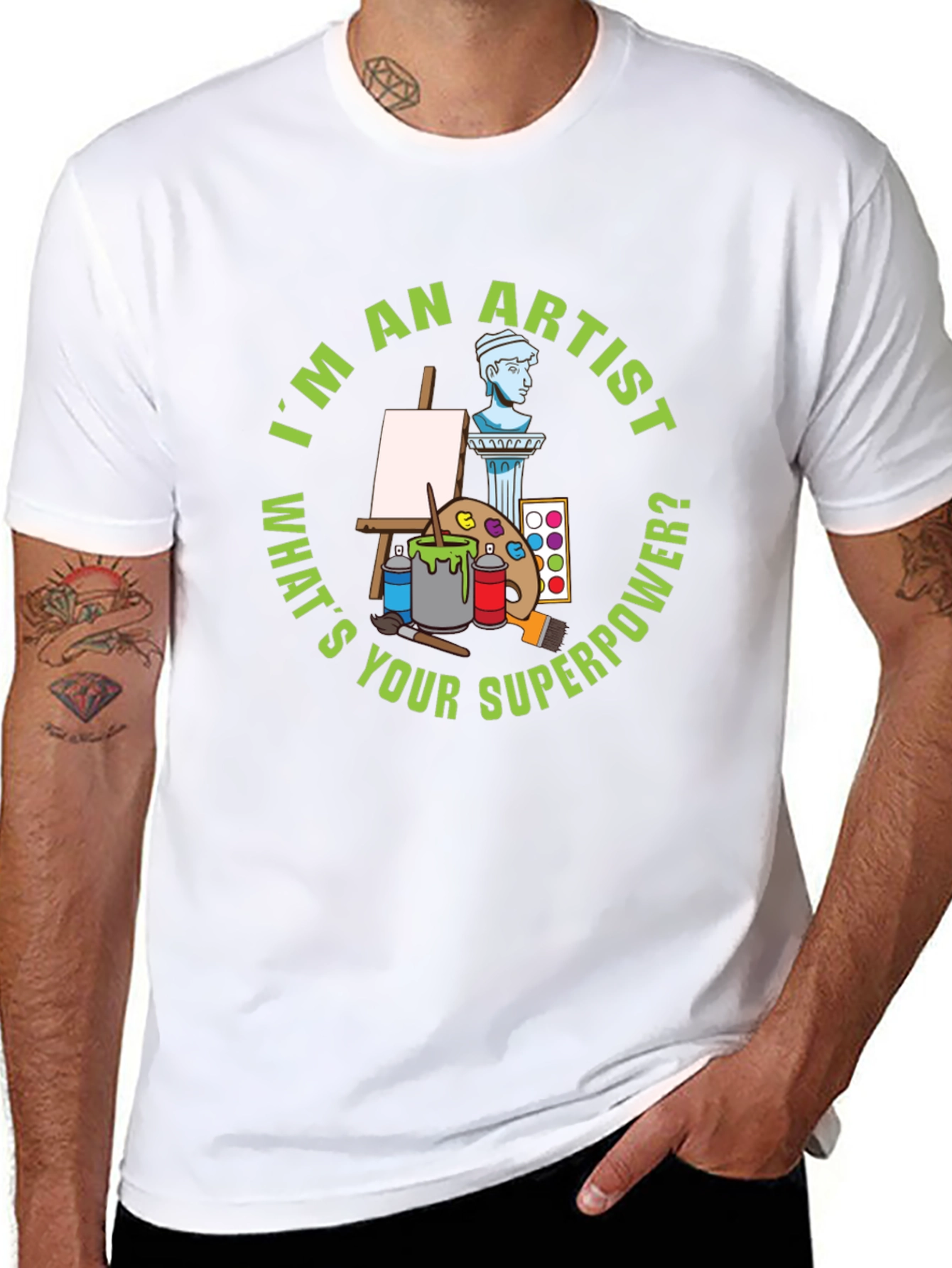 Artist Superpower T-Shirt - Funny Creative Gift