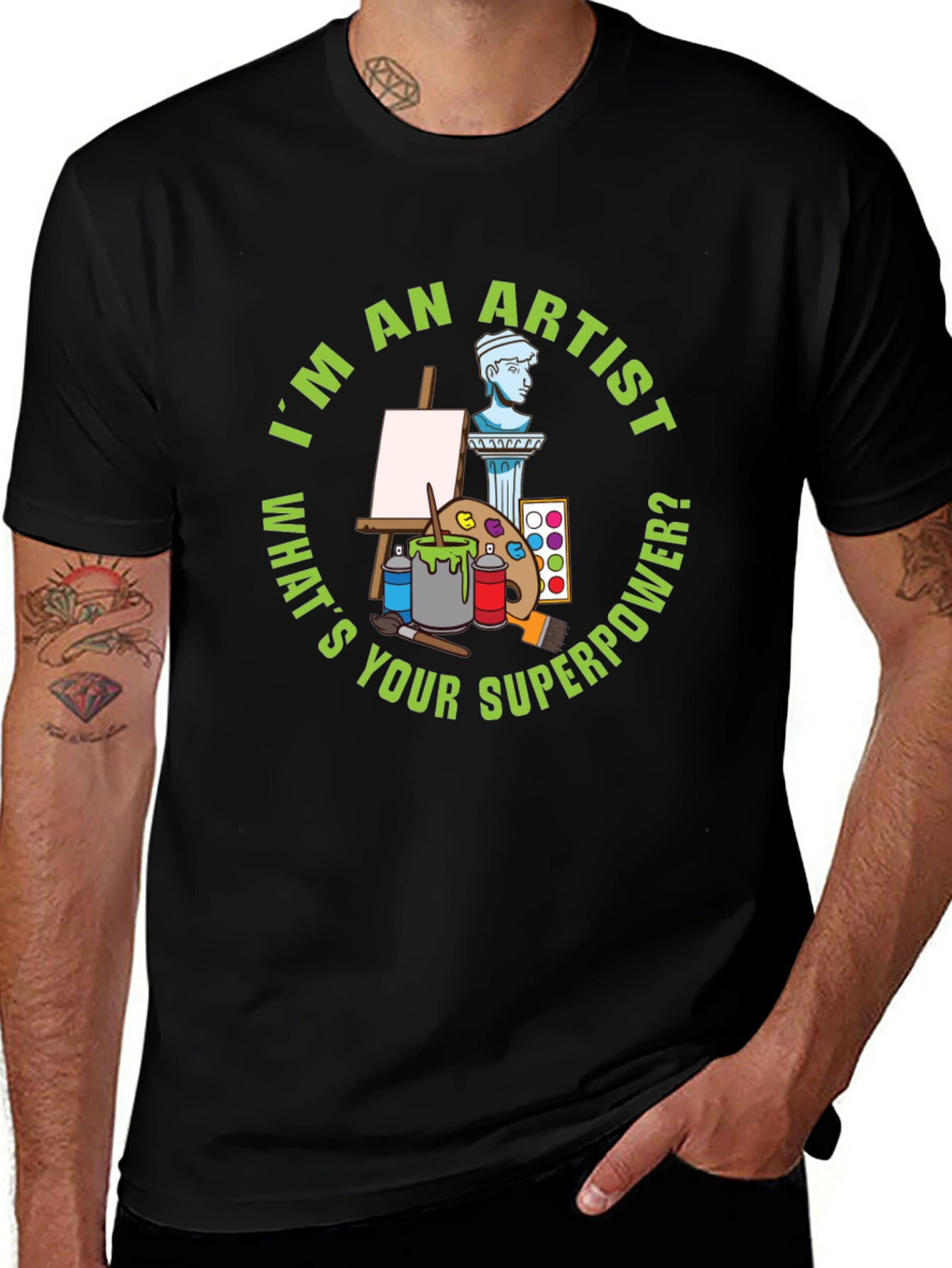 Artist Superpower T-Shirt - Funny Creative Gift