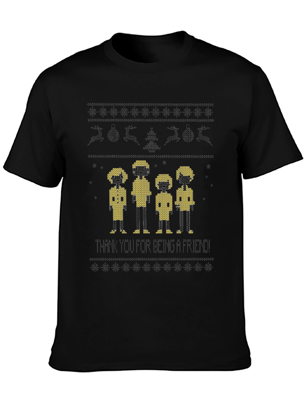 Friends Ugly Christmas Sweater T-Shirt