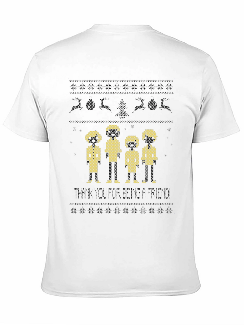 Friends Ugly Christmas Sweater T-Shirt