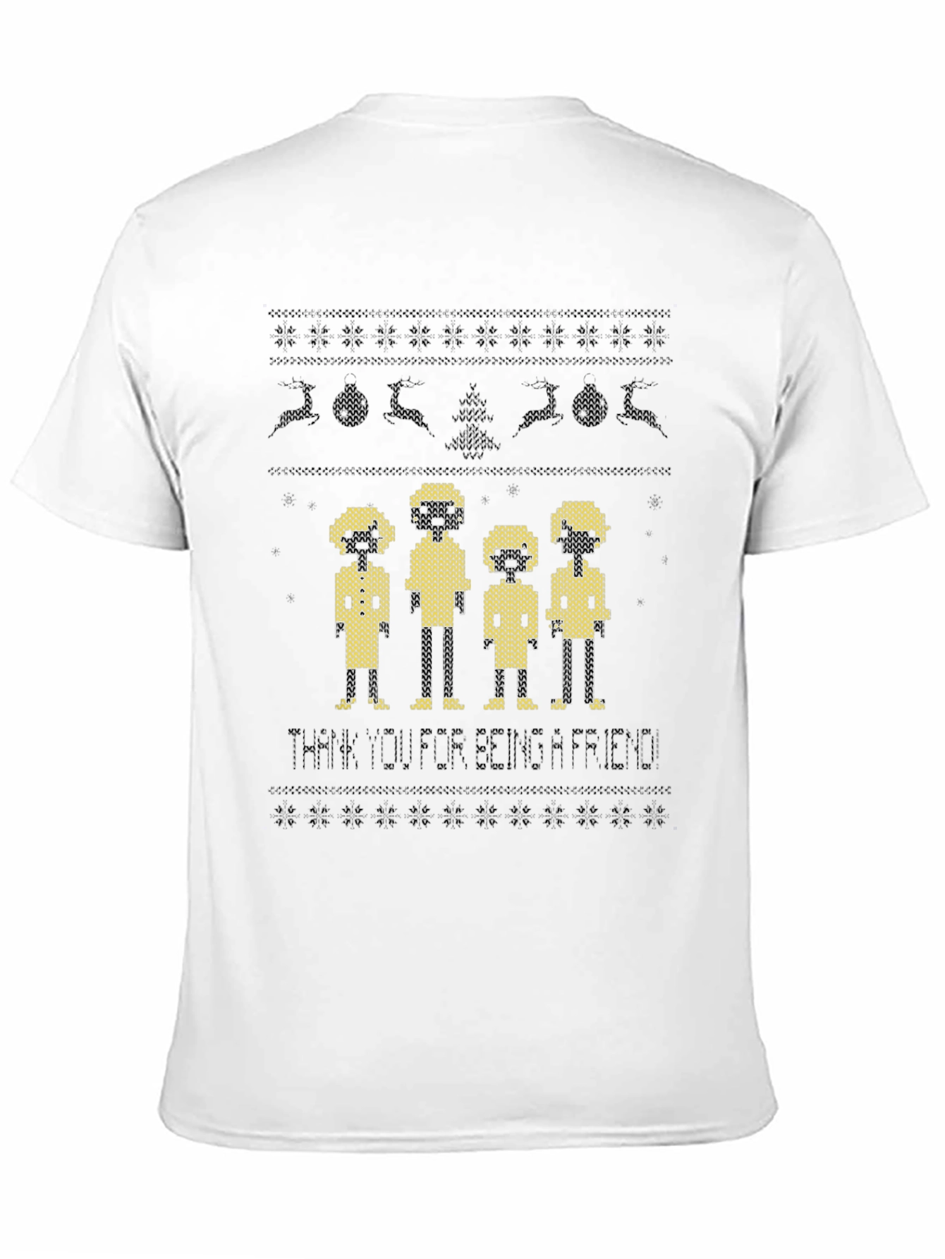 Friends Ugly Christmas Sweater T-Shirt