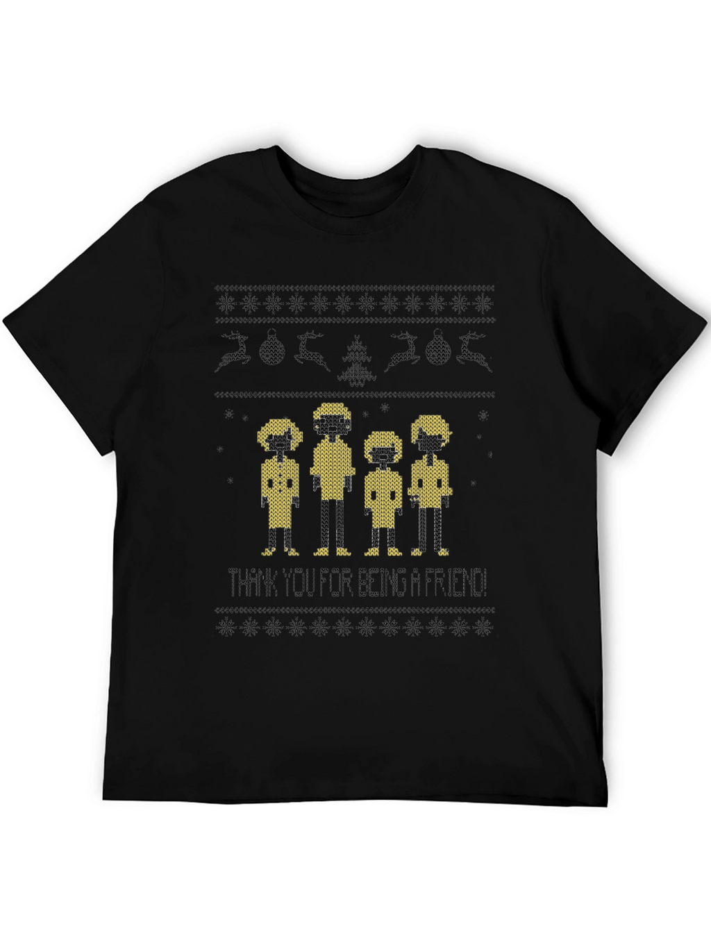 Friends Ugly Christmas Sweater T-Shirt