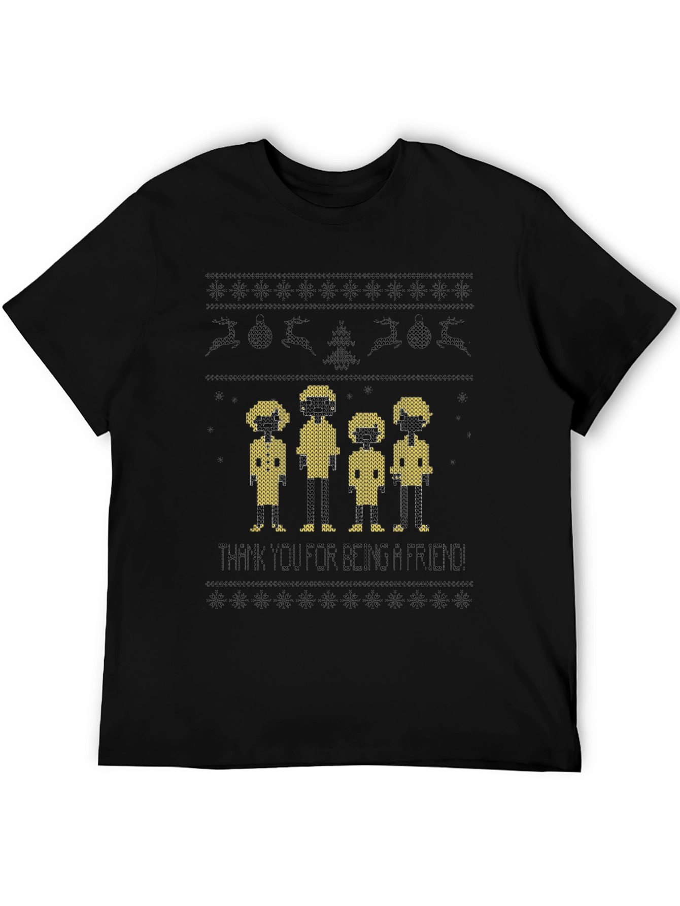 Friends Ugly Christmas Sweater T-Shirt