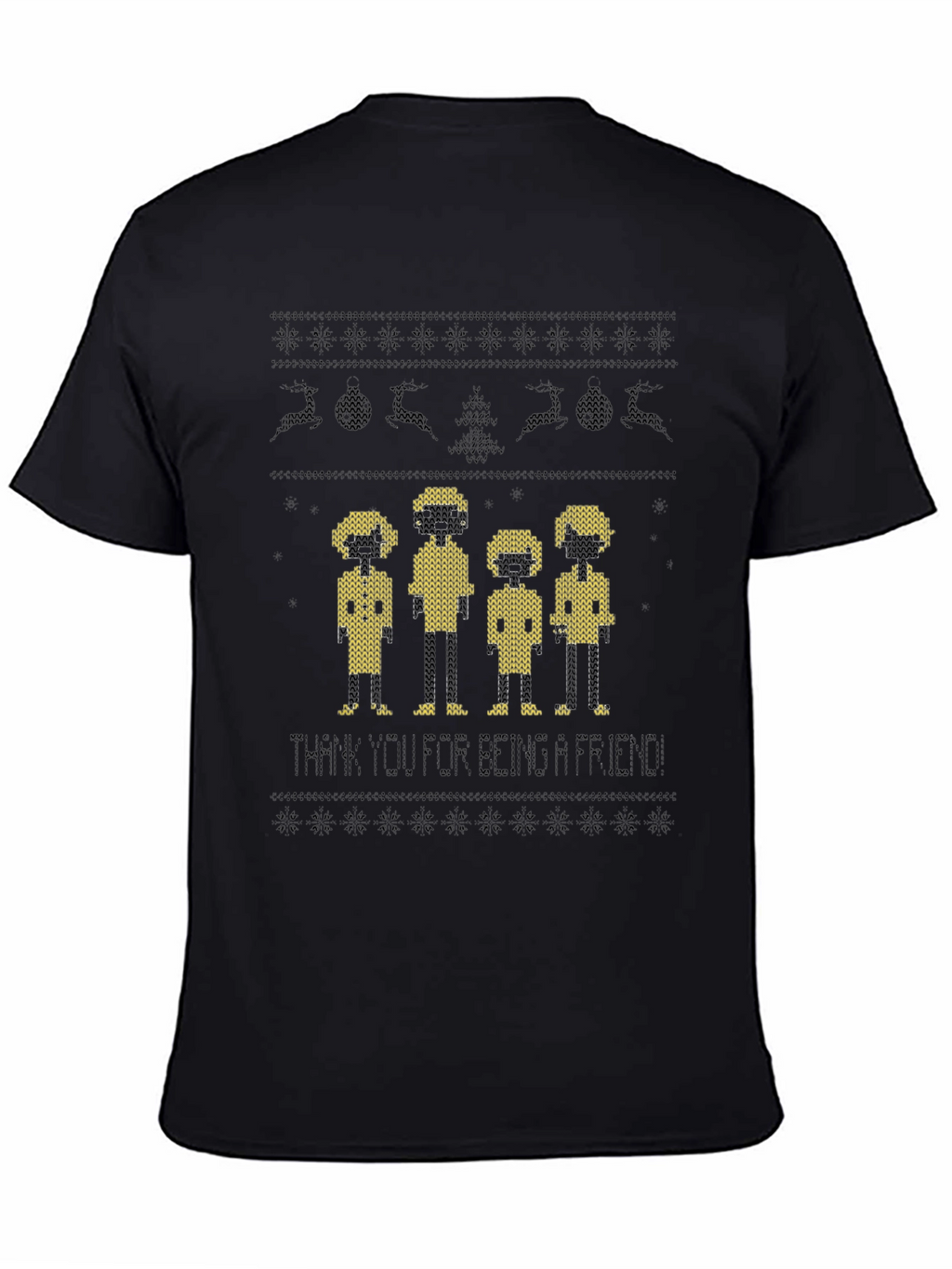 Friends Ugly Christmas Sweater T-Shirt