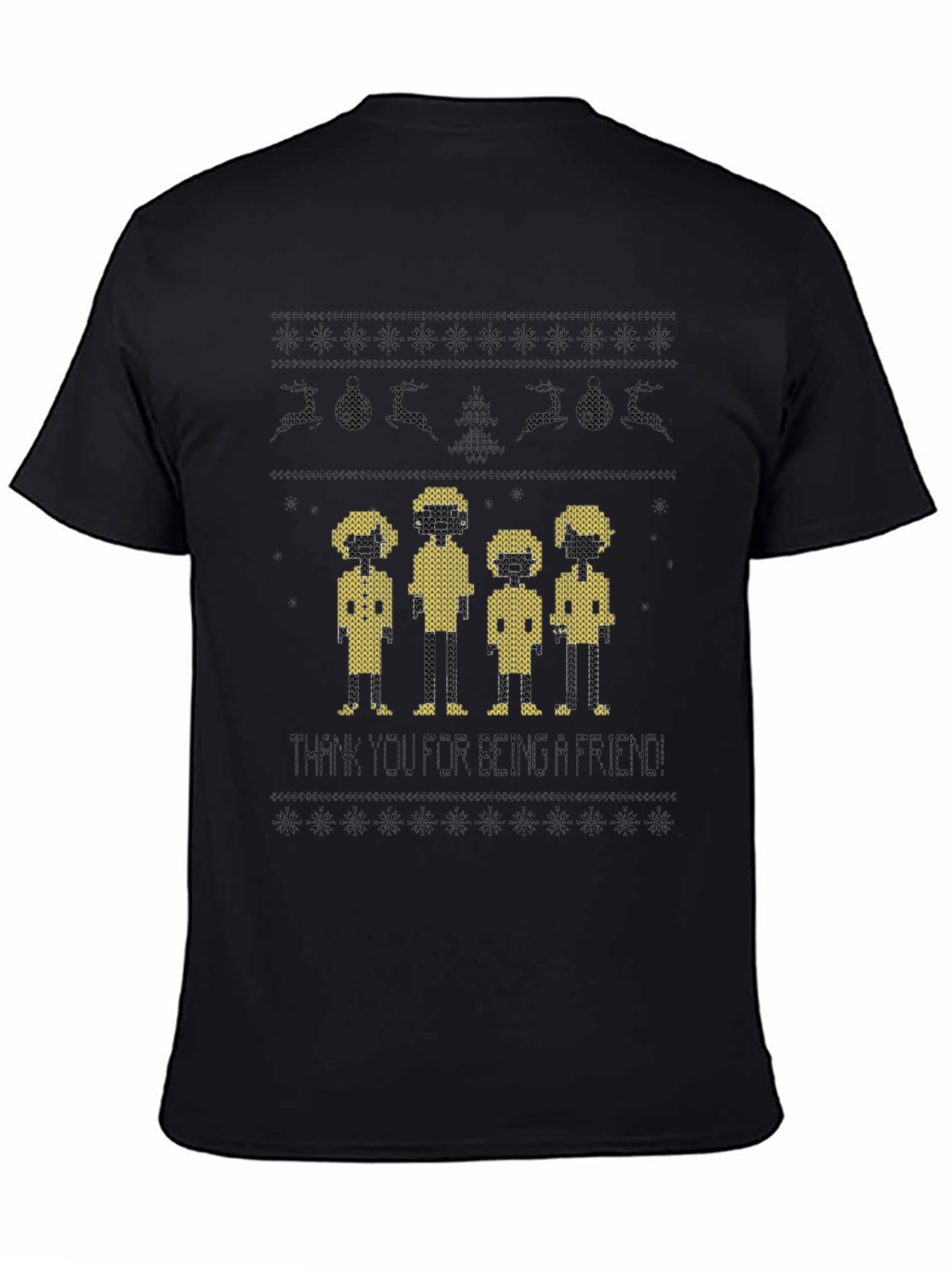 Friends Ugly Christmas Sweater T-Shirt