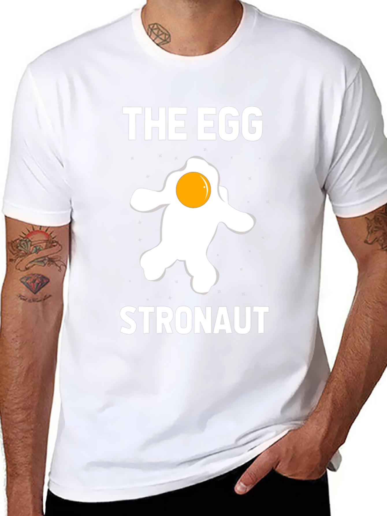 Eggstronaut T-Shirt - Funny Space Astronaut Egg Tee