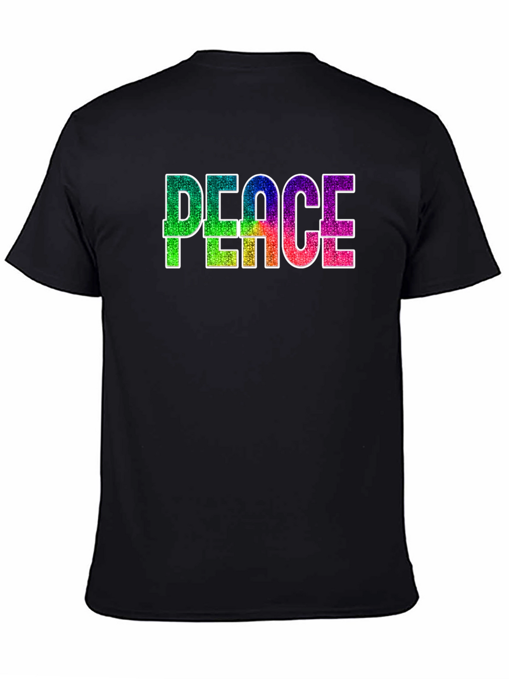Peace Rainbow Graphic T-Shirt