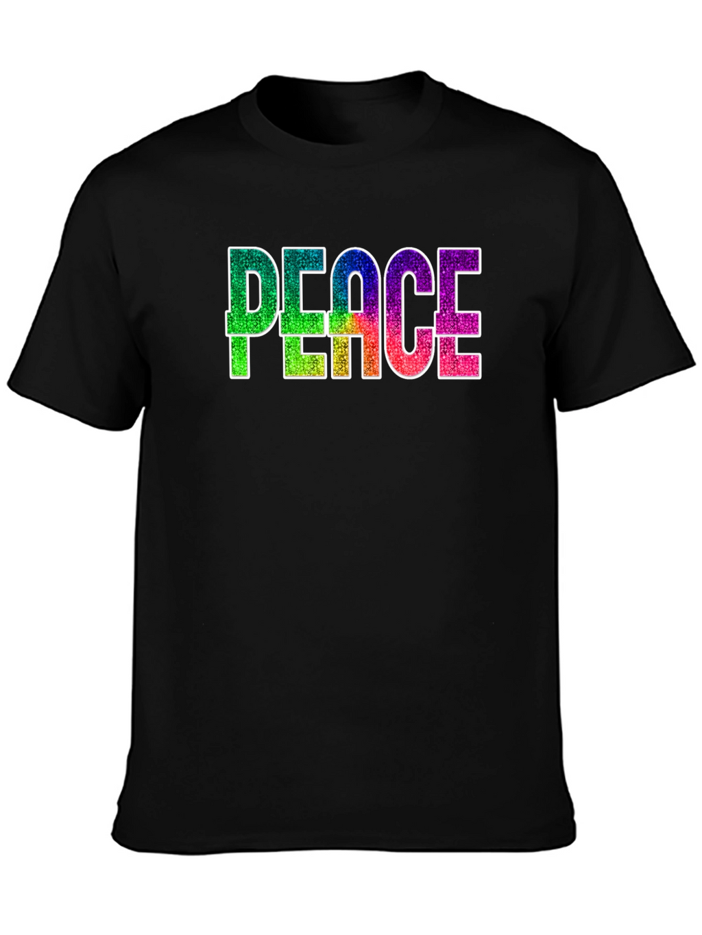 Peace Rainbow Graphic T-Shirt