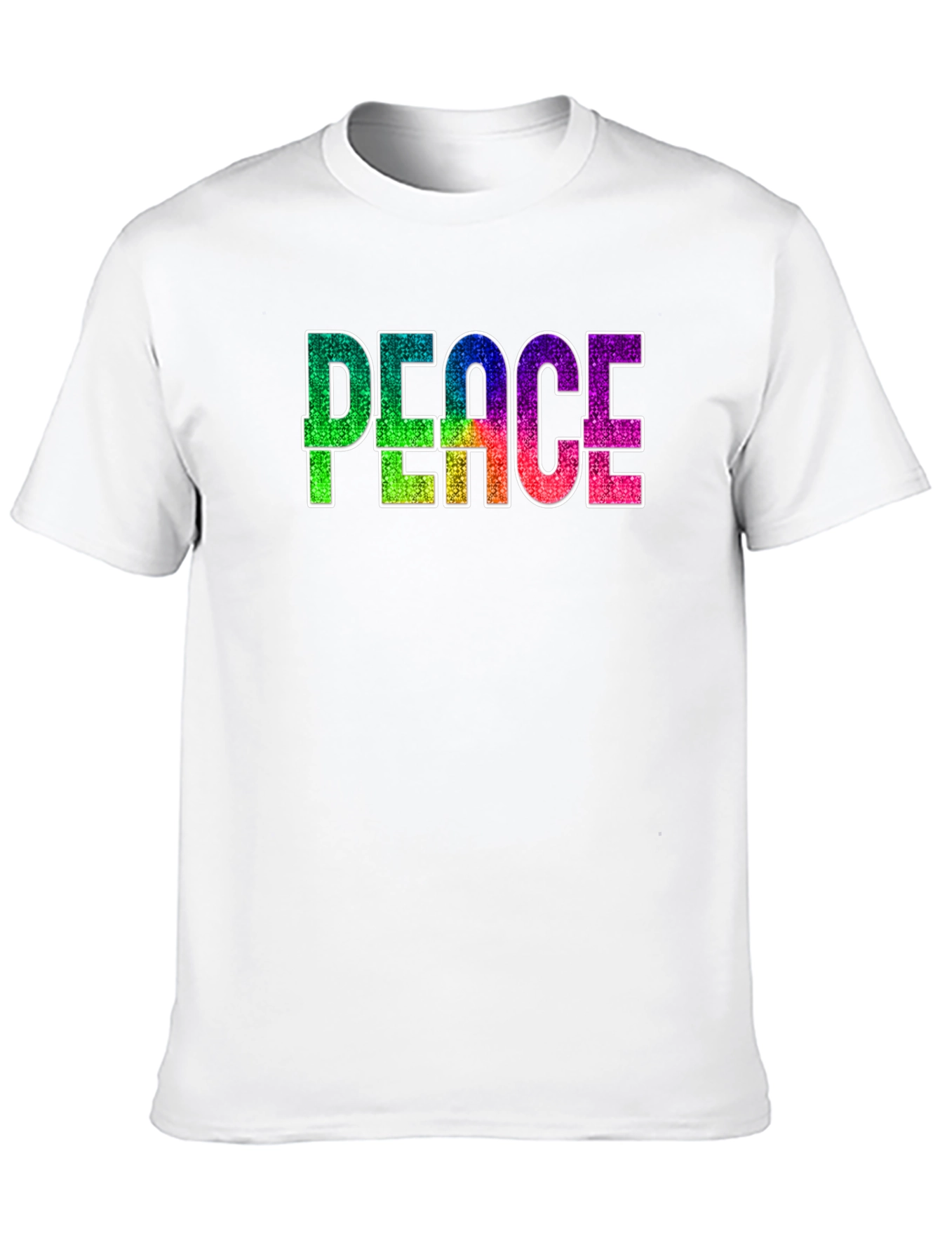 Peace Rainbow Graphic T-Shirt