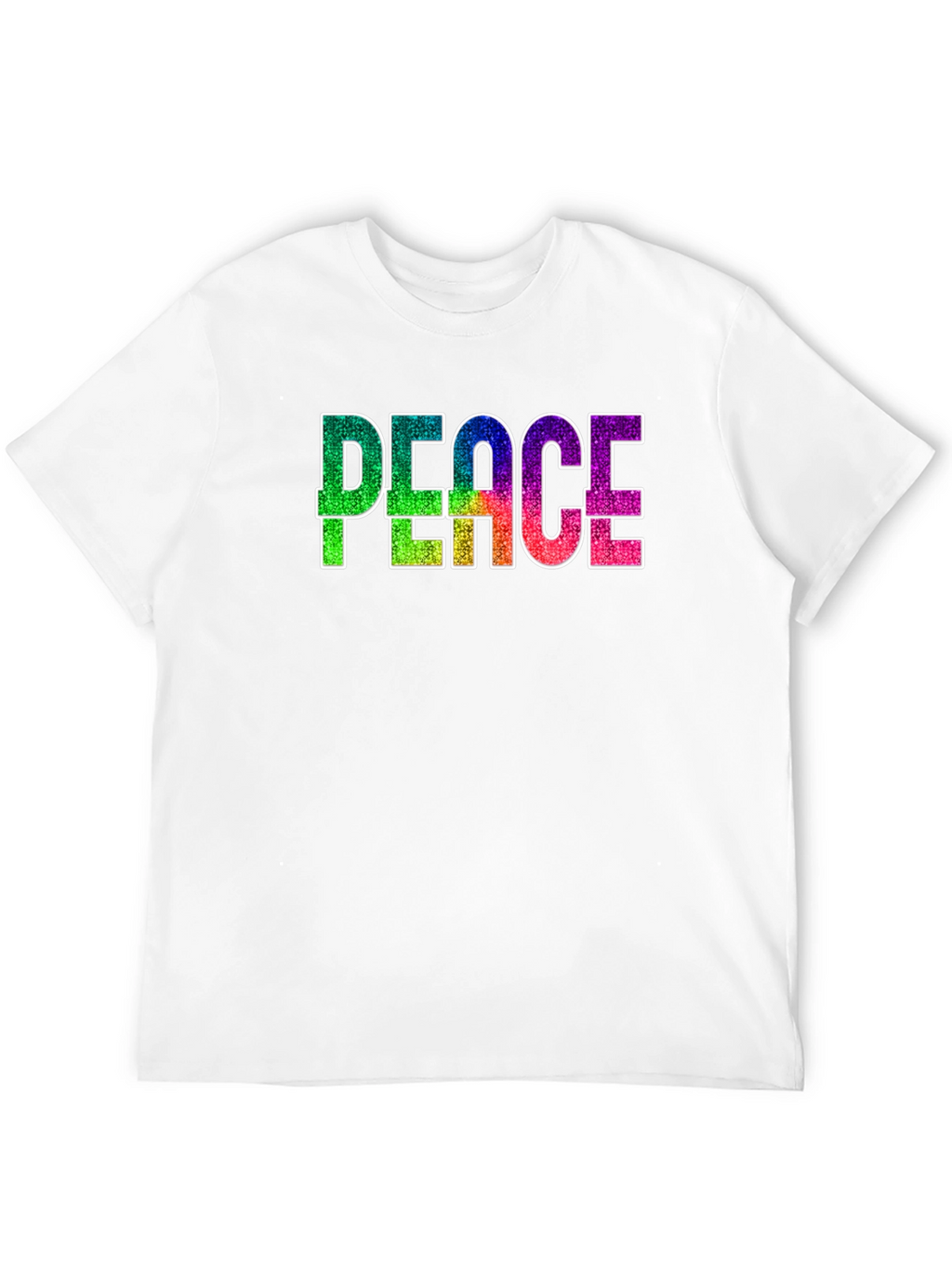 Peace Rainbow Graphic T-Shirt
