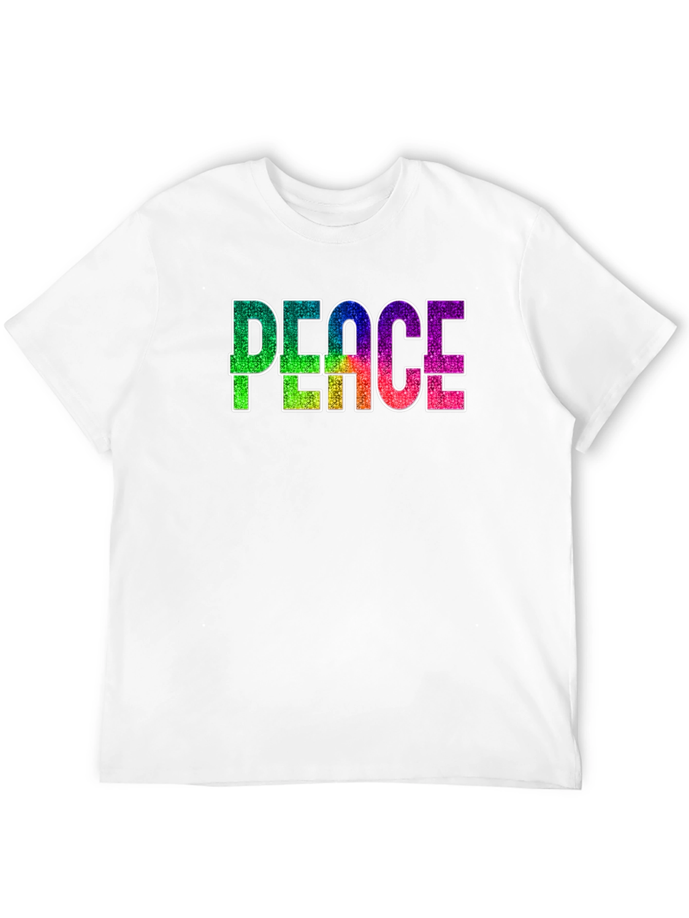 Peace Rainbow Graphic T-Shirt