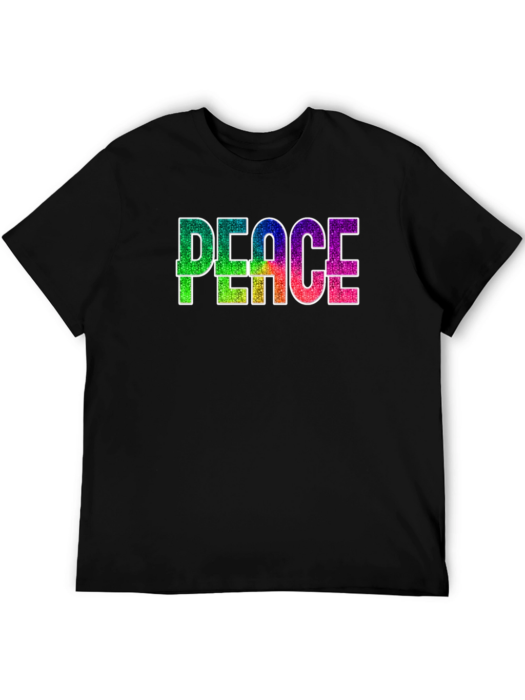 Peace Rainbow Graphic T-Shirt