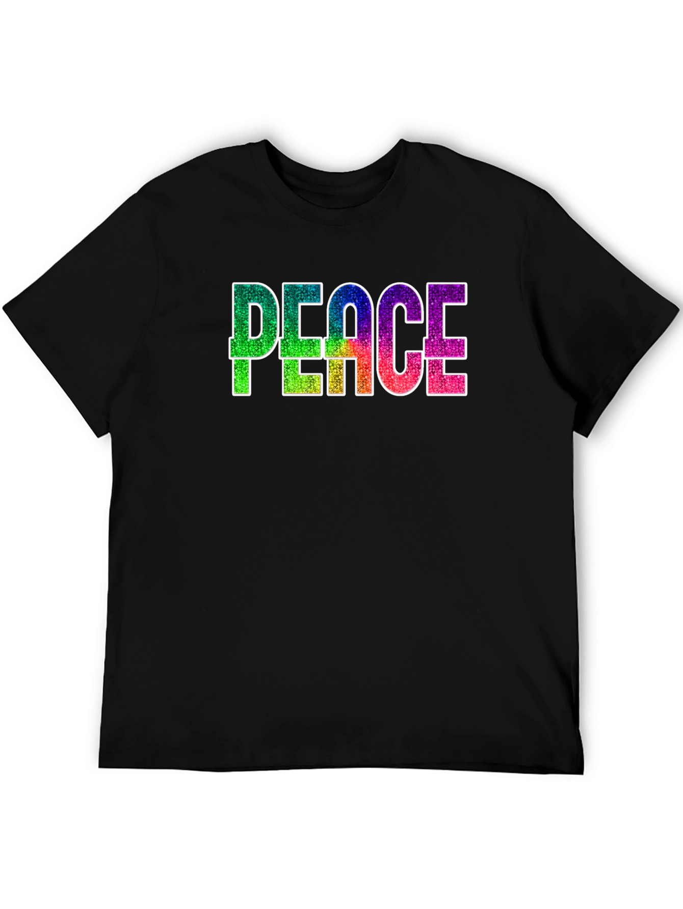 Peace Rainbow Graphic T-Shirt