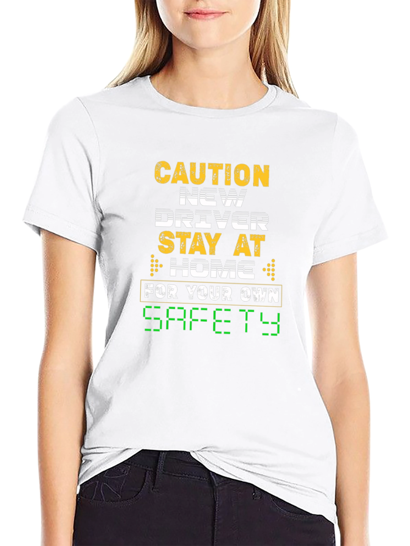 Caution New Driver Stay Home T-Shirt