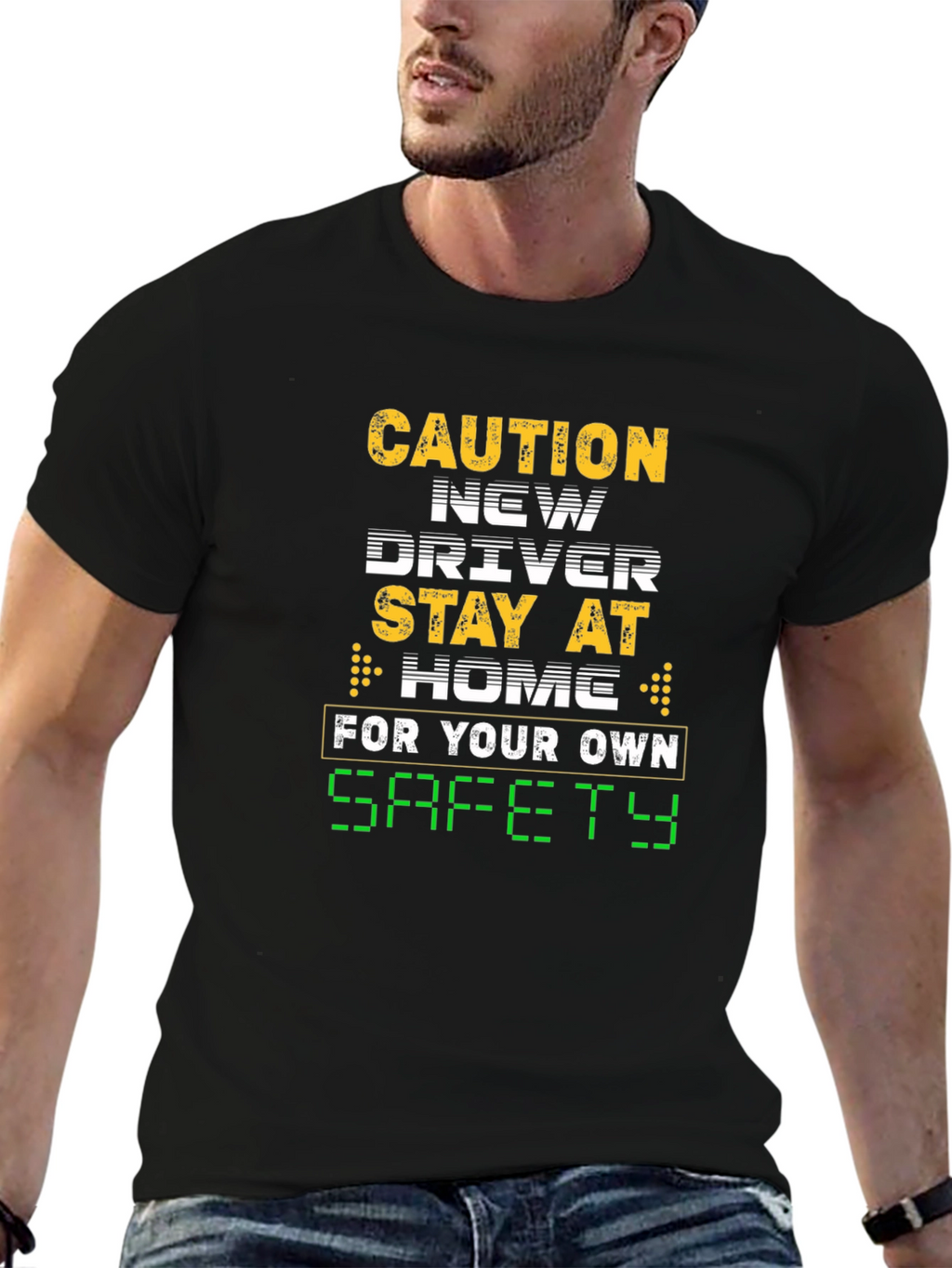 Caution New Driver Stay Home T-Shirt