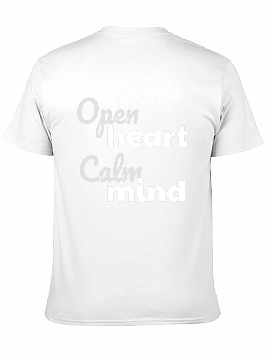 Open Heart Calm Mind Graphic T-Shirt