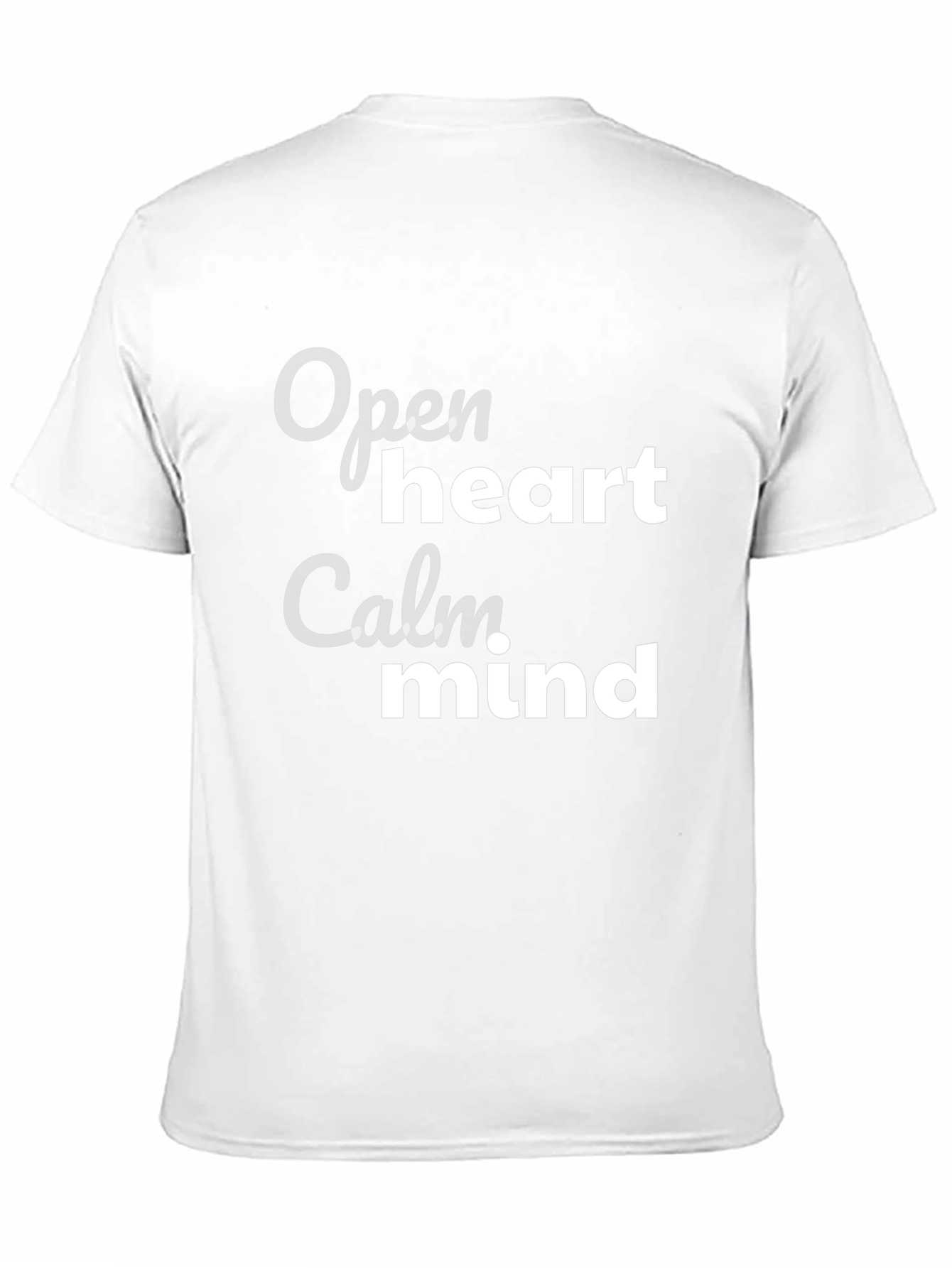 Open Heart Calm Mind Graphic T-Shirt
