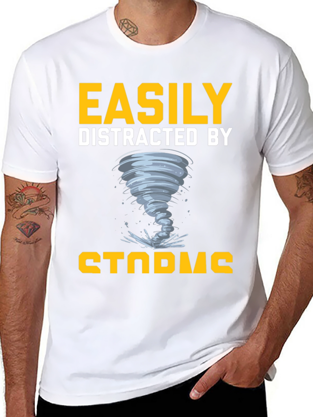 Easily Distracted by Storms T-Shirt