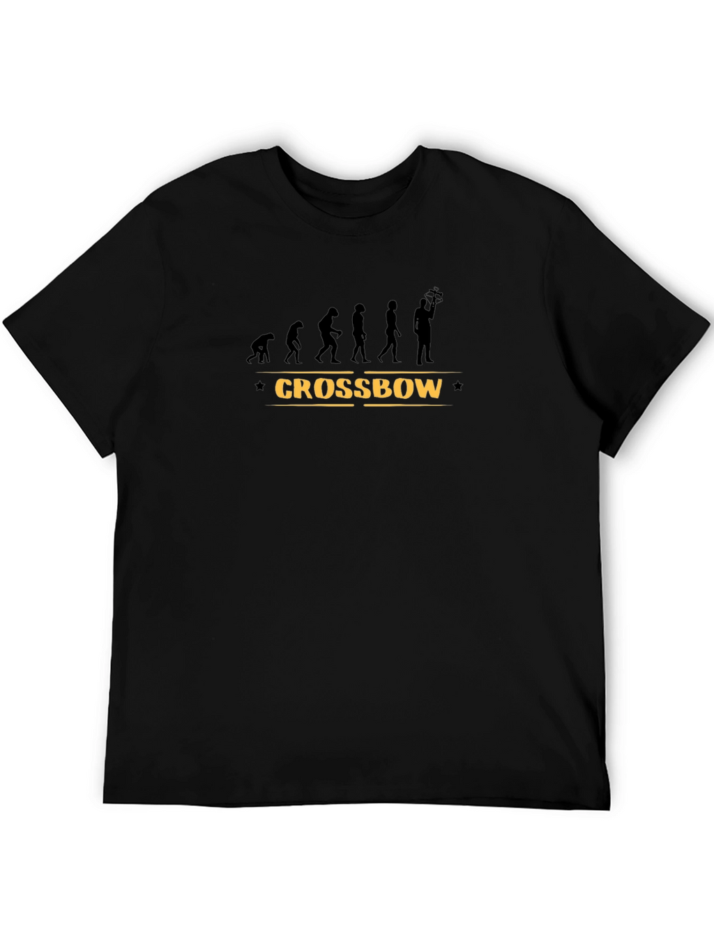 Crossbow Evolution Graphic T-Shirt - Black Cotton Tee