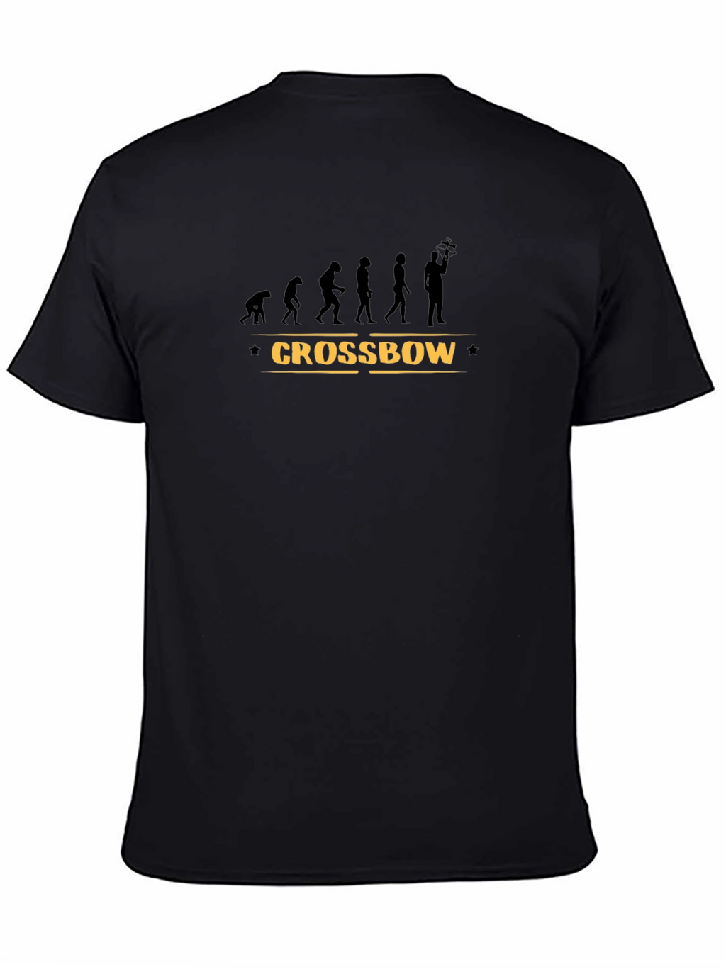 Crossbow Evolution Graphic T-Shirt - Black Cotton Tee
