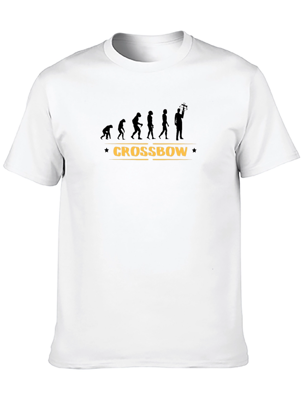 Crossbow Evolution Graphic T-Shirt - Black Cotton Tee